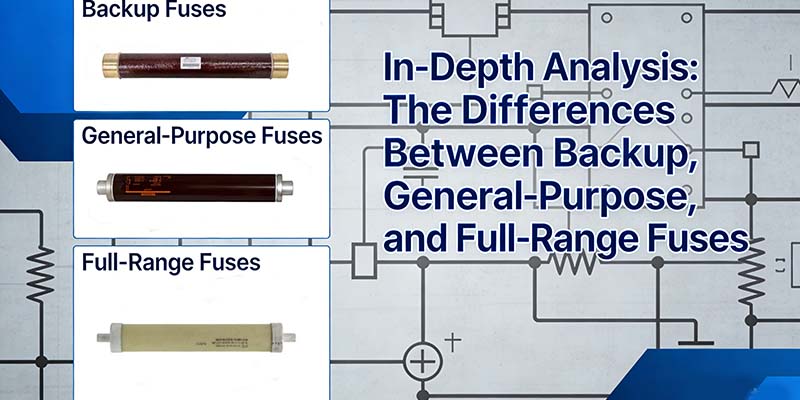 In-Depth Analysis: The Differences Between Backup, General-Purpose, and Full-Range Fuses