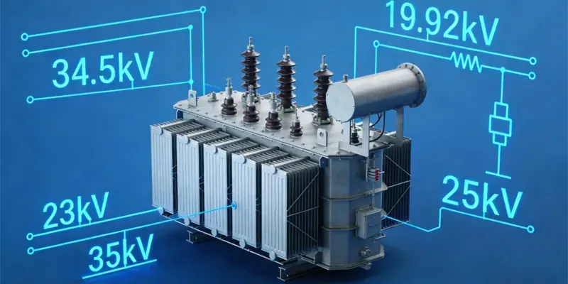The Voltage Selection Secrets for Single-Phase Transformers in 34.5 kV Systems